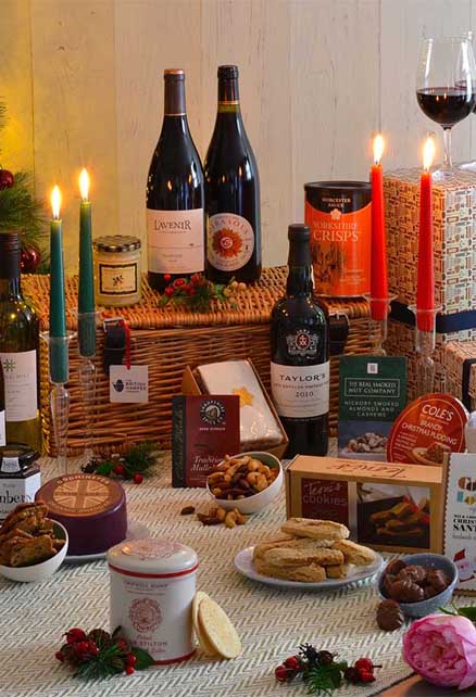 Christmas gift baskets by British Hamper Co